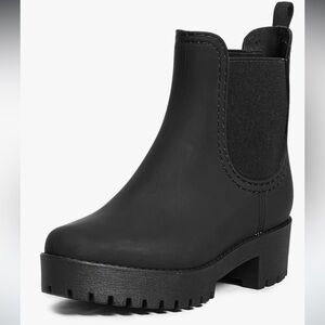 Jeffrey Campbell  Black Women's Rain Boots
